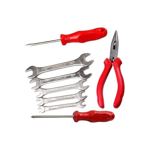 Kit Alicate com Fenda, Philips e Chave Fixa 8 Peças Mayle 110803