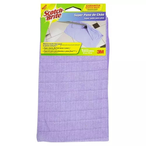 Super Pano de Chão Scotch-Brite, Roxo 3M