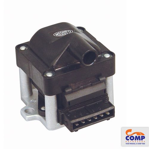 Bobina de Ignição Escort Verona Gol Logus Voyage Cordoba 1993 até 2010 Magneti Marelli BI0018MM
