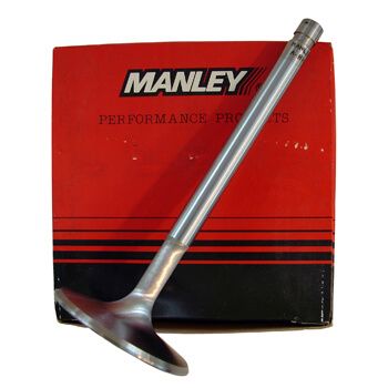 Válvula Aço Inox 1.60" Chevrolet Small Block - Exaustão - Swirl Polished/Pro Flo - Race Flo - MANLEY