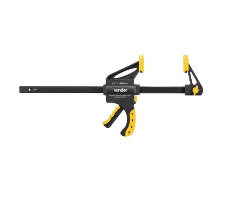 Grampo tipo Sargento de Aperto Rápido 12 Pol. GA 612 - 3580619012 - Vonder