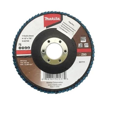 Disco Flap 115m 4-1/2 Grao Z80 Makita D-63769