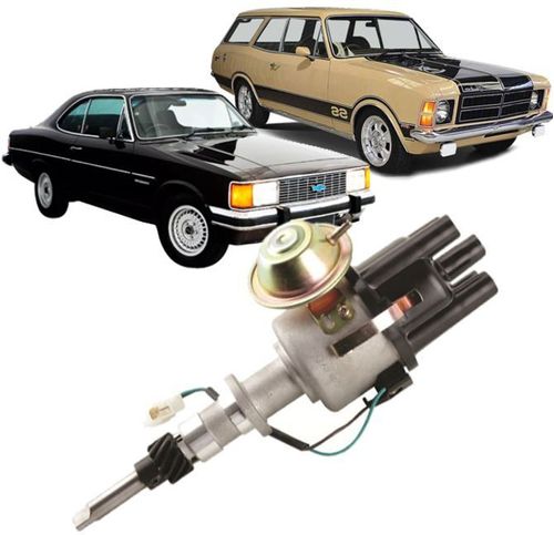 Distribuidor Ignicao Opala Caravan Eletronico  6cc 02 Fios