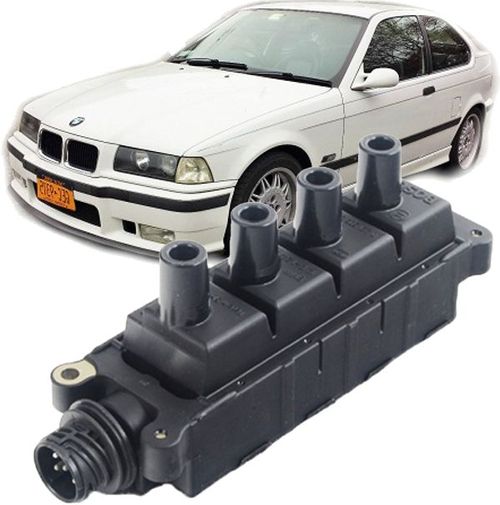 Bobina de Ignicao Bmw 318i 318ti E36 1.9 de 1995 À 1999 - 12131247281