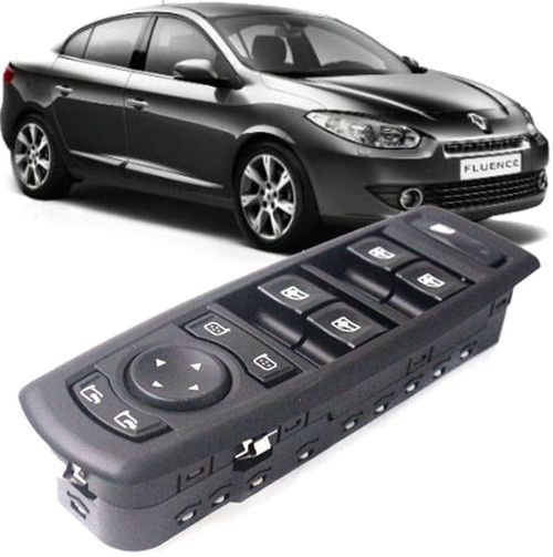 Comando Botao Vidro Eletrico Fluence 2.0 16V Flex de 2011 À 2018