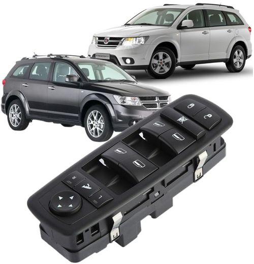 Comando Botao Vidro Eletrico Freemont e Journey com Rebatimento sem Auto - 04602534af