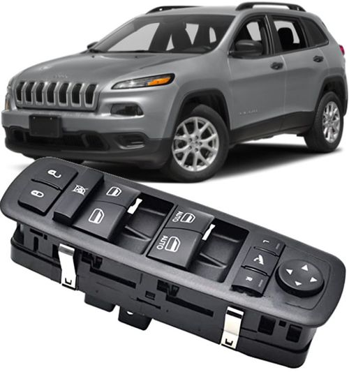 Botao Interruptor Vidro Eletrico Cherokee 3.2 V6 Gasolina de 2014 À 2020 - 68231806aa