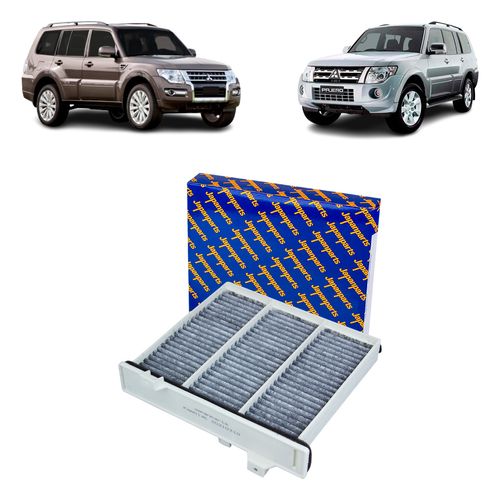 Filtro de Cabine Mitsubishi Pajero Full 2.8/3.2/3.5/3.8 Gasolina/Diesel 2000 Em Diante - Carvão Ativado
