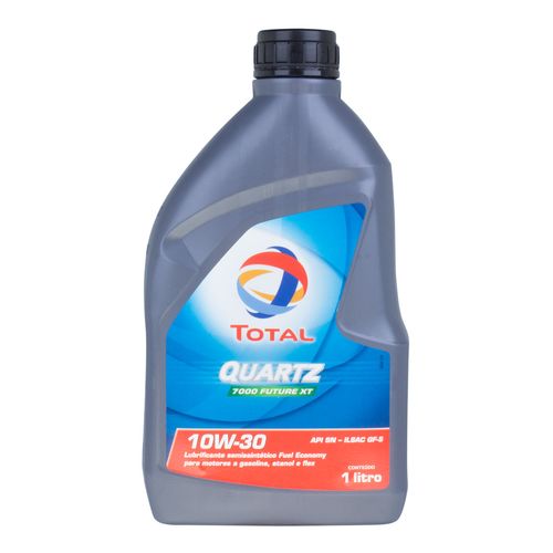 Óleo de motor Total Quartz 7000 FUTURE XT 10W30 API SN - ILSAC GF-5 Semissintético