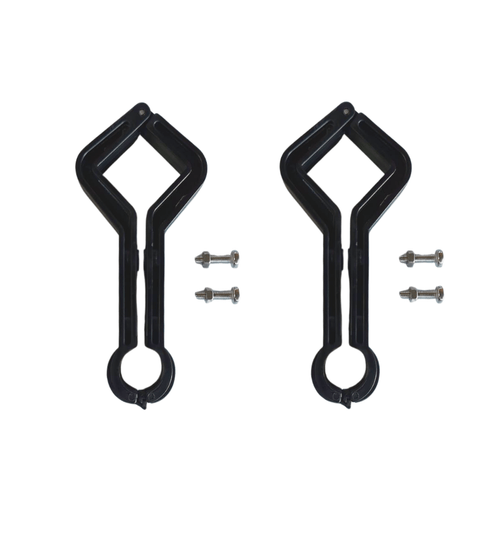 Kit 2 Abraçadeiras de Nylon Para Tubo de 40mm e Cano de 25mm Pulverizadores Kuhn, Montana