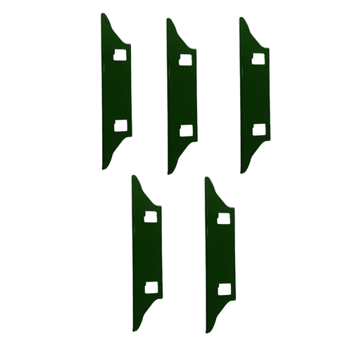 Kit Com 5 Guias Inferior da Navalha para Colhetadeiras John Deere Série 300 e 600 Código CQ57436