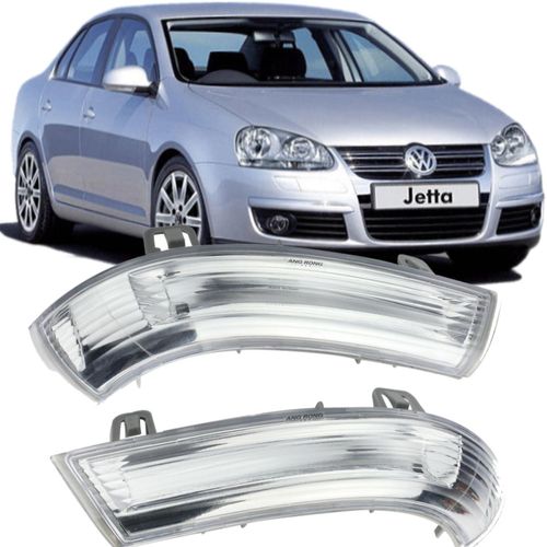Par de Pisca Seta Retrovisor Jetta e Passat 2006 a 2010