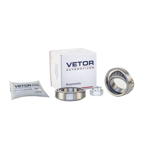 KIT ROLAMENTO ROLETES CÔNICO CARGA RADIAL AXIAL RODA DIANTEIRA LADA NIVA 91 até 99