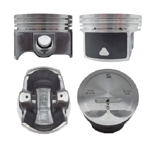 PISTAO - RENAULT LOGAN SANDERO 1.6 8V HI-POWER FLEX 2012 A 2016 COM TRAVA K7M