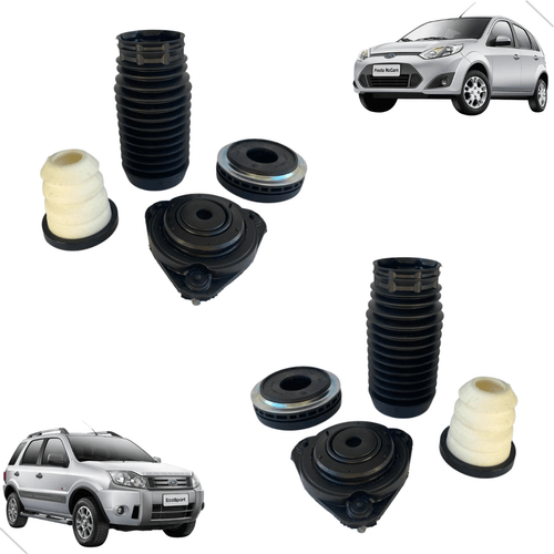 Kit Coxim Batente Amortecedor Dianteiro Ford Fiesta 1.0 (2002 a 2006) 1.6 (2002 a 2015) Ecosport 1.0 (2003 a 2012) 1.6 /