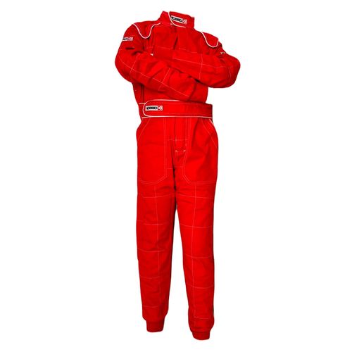 Macacão Xceed Infantil para Kart Vermelho