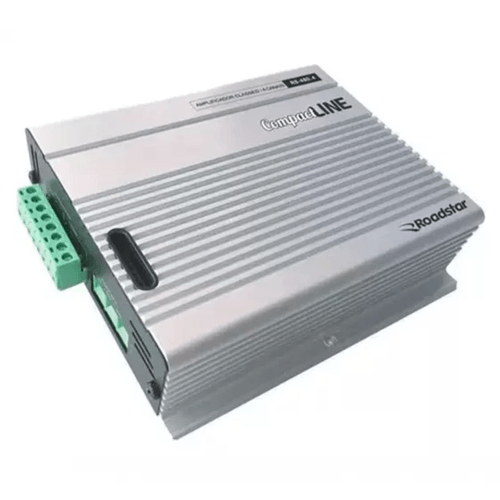 MODULO AMPLIFICADOR RS480.4BR 4 CANAIS ROADSTAR
