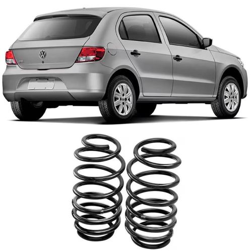 Par Mola Espiral Traseira Gnv Gol Gv 1.0 1.6 2008... Gnv