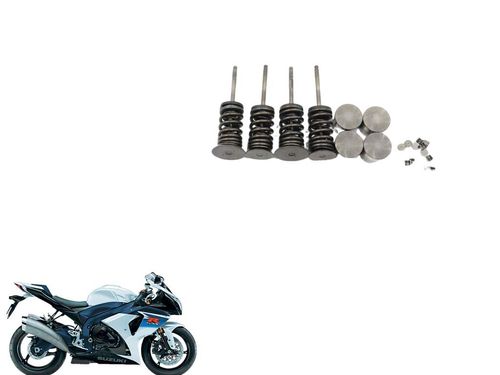 Kit Válvula Admissão/escape Gsxr Srad 1000 2011 2016