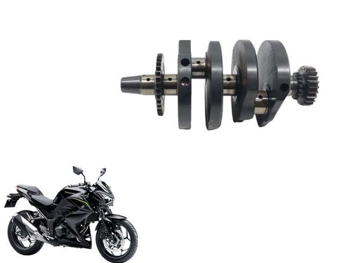 Virabrequim P/ Retifica Kawasaki Z 300 15-19 C/avaria