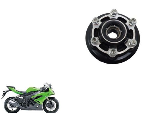 Suporte Flange Coroa Kawasaki Zx 6 Zx6 09-12