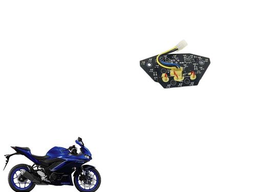 Placa Lanterna Traseira Yamaha Yzf-r3 20-23