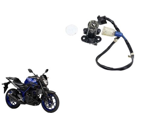 Chave Ignição S/chave P/peças Yamaha Mt 03 17-20 C/avaria