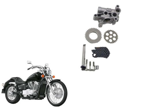 Kit Peças Bomba Óleo Honda Shadow 750 Shadow750 09-11