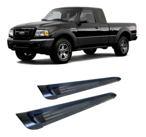 Estribo Cabine Simples S10 Amarok Ranger L200 Frontier