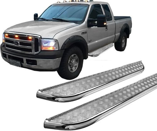 Estribo Chapa Cromado 1999 2011 C D F250