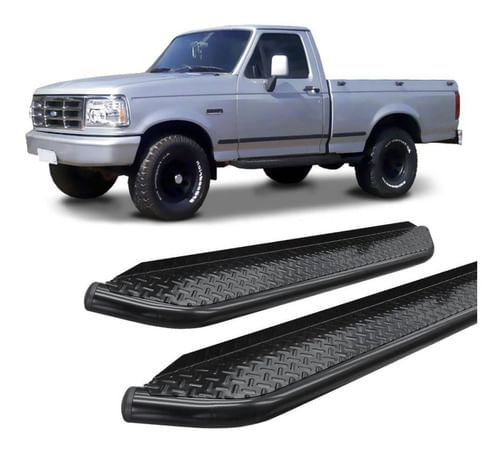 Estribo F-1000 1993 A 1999 Chapa Preto