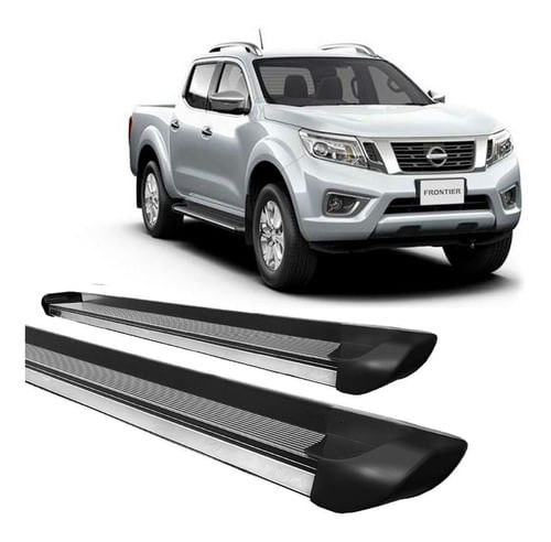 Estribo Frontier 2017 Em Diante Personalizado Preto