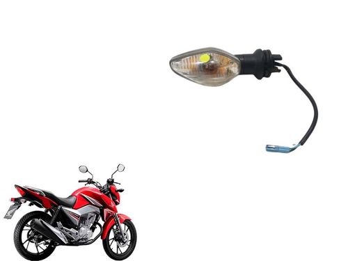 Pisca Dianteiro Direito Honda Cg Titan 160 16-24 C/detalhe