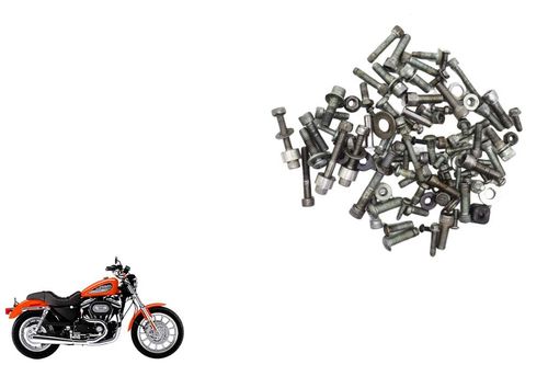 Kit Parafuso Chassis Harley-davidson Xl 883 Sportster 08-12