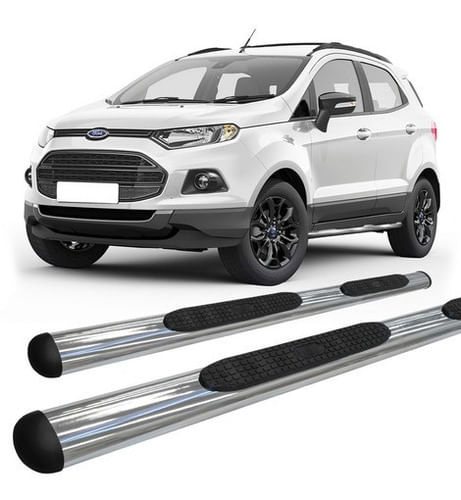 Estribo Lateral Ecosport 13 A 2020 Oblongo Cromado
