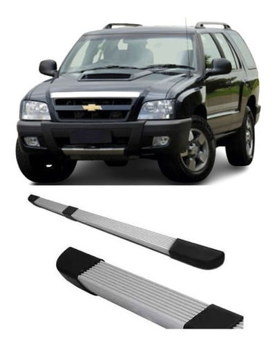 Estribo Quadrado Aluminio Blazer 2010 Modelo Original
