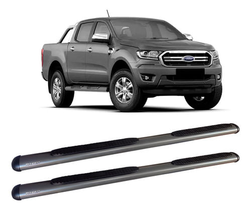 Estribo Ranger 2013 A 2020 Oval Oblongo Grafite C D