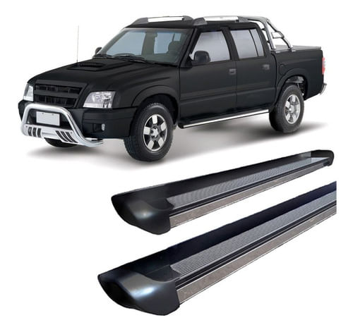 Estribo S10 1995 A 2011 Personalizado Preto C D