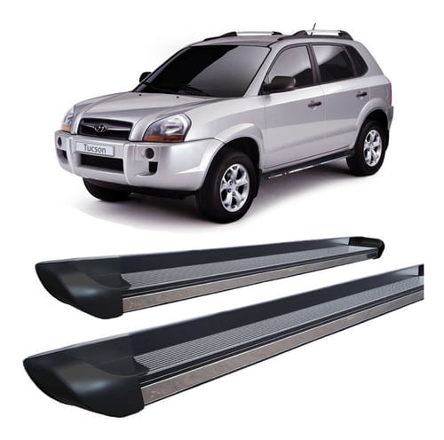 Estribo Tucson Até 2016 Personalizado Preto