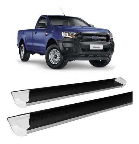Estribo Ranger 2013 A 2020 Personalizado Branco C S
