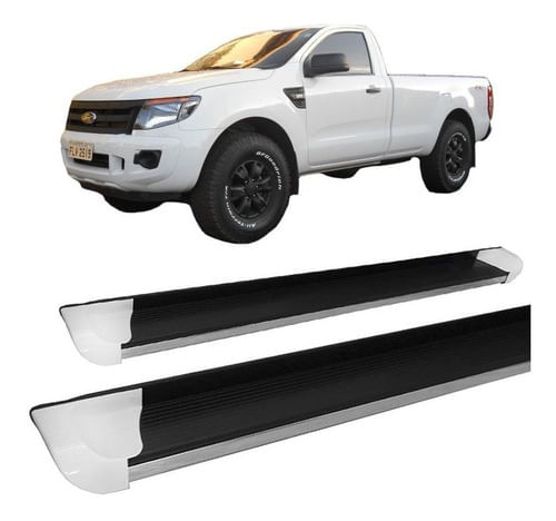 Estribo Ranger 1995 A 2012 Personalizado Branco C S