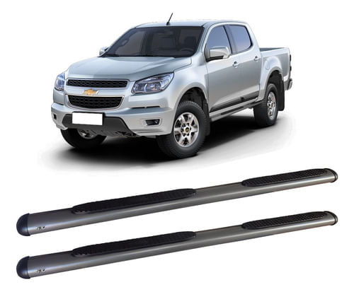 Estribo S10 2012 A 2020 Oval Oblongo Grafite C D