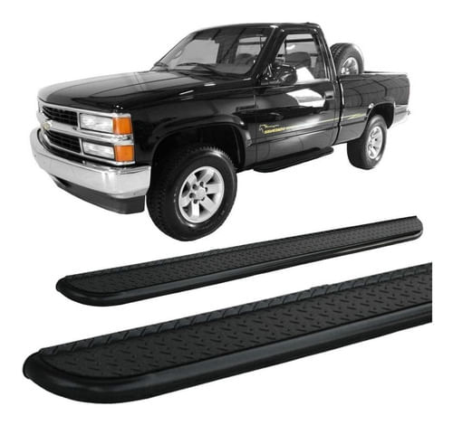 Estribo Silverado 2,5  Chapa Preto
