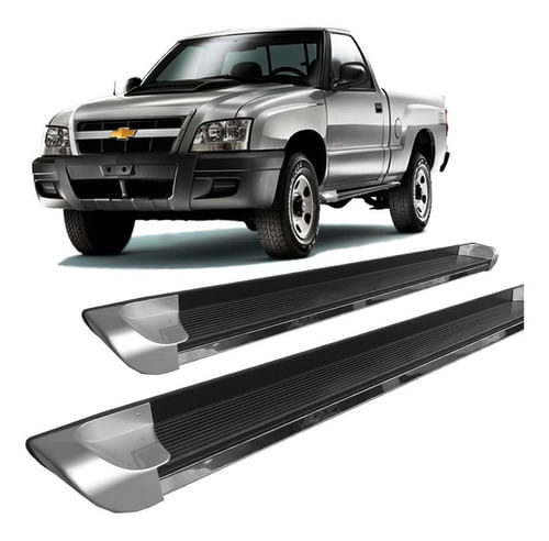 Estribo S10 1995 A 2011 Personalizado Prata C S