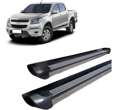 Estribo S10 2012 A 2020 Personalizado Preto  C D