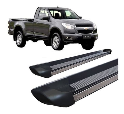 Estribo S10 2012 A 2020 Alum Personalizado Preto C S