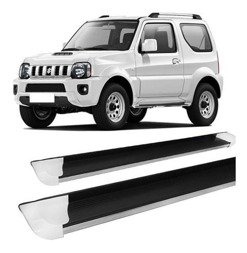 Estribo Suzuki Jimny Personalizado Branco