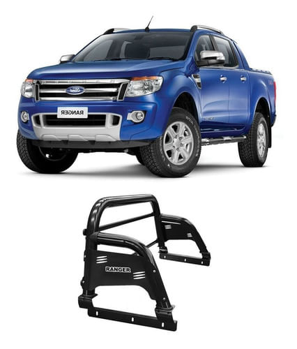 Santo Antonio H3 Ranger 2013 Em Diante Preto