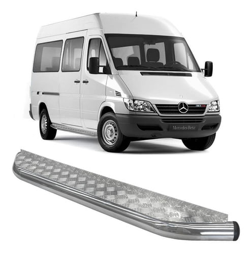 Estribo Chapa Sprinter 313 Cromado