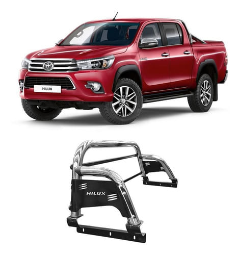 Santo Antonio H3 Hilux 2016 Em Diante Cromado